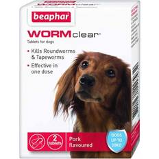 Beaphar WORMclear Dog Up to 20kg 2 Tabs