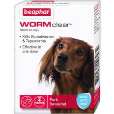 WORMclear Dog Up to 20kg 2 Tabs