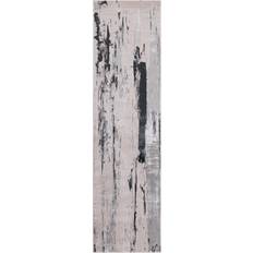 Asiatic Aurora AU10 Glacier Marble Runner Silver, Black, Grey