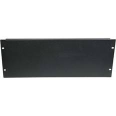 19'' Dækpanel, 4U, sort