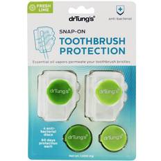 Toothbrushes Dr. Tung's s Snap-On Toothbrush Protection + 4 Anti-Bacterial Refill Discs 2