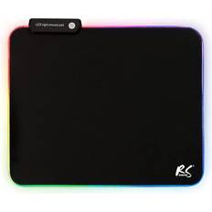 NanoRS RS704 Gaming Mouse Mat with RGB Non-Slip Rubber Base Desk