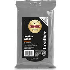 Interior Cleaners on sale Simoniz Biodegradable Leather Wipes 20 Pack