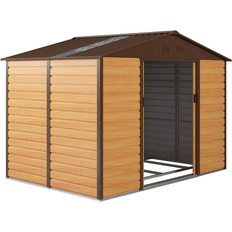 Dependances Rowlinson Royalcraft Cambridge Oak Metal Shed 3 (Superficie edificio )