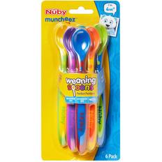 Children's Cutlery Nuby Muncheez Weaning Spoon 6-pack