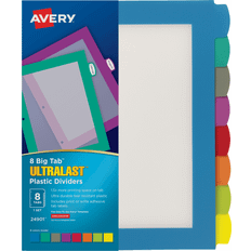 Tab x Avery Big Tab Ultralast Dividers, 8-tab, X