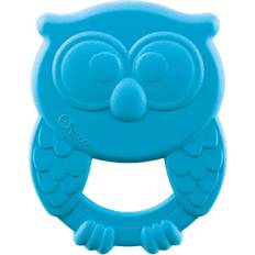 Chicco Pureskeltavat lelut Chicco Eco Owly Teether purulelu Blue 3 m 1 kpl