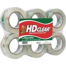 Packing Tapes Duck Clear Packaging Tape, 6-Pack, 1.88 In. X 109.3