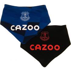 Negro Baberos Bodies bebé everton fc (Paquete de 2) Negro/Azul/Varios colores