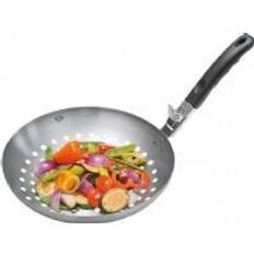 Grøn Wokpander GEFU Barbecue wok BBQ 28cm