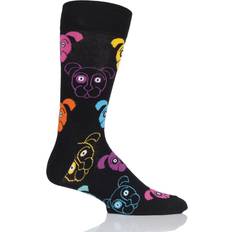 Happy Socks Sokken Happy Socks Zwarte Dog Sock - Zwart