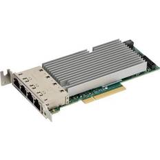 SuperMicro INTG 10Gb 4xRJ45 AOC-STG-I4T Intel XL710 X557 PCIeX8 LP