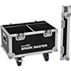 Flightcase 2x Spark Master with wheels