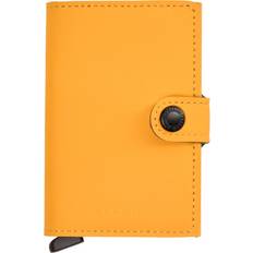 Gul Tegnebøger Secrid Mini Wallet Yard Powder Ochre