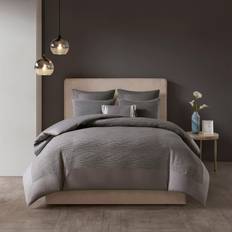 N Natori Hanae Bedspread Gray (243.8x233.7cm)