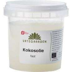 Økologiske Olier & Vineddiker Urtegaarden Fast Kokosolie 100g