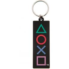 PlayStation Shapes Rubber Keyring