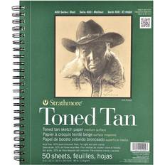 Strathmore Arts et Métiers Strathmore 400 Series Toned Sketch Paper Pads (Wirebound) tan 9 in. x 12 in. 50 sheets