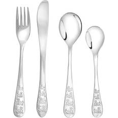 Noa kids bestik Nordahl Andersen Stainless Steel Cutlery 4-pack Ducks