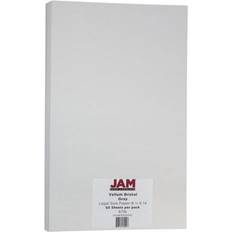 Jam Paper Legal Vellum Bristol Cardstock 50 Sheets in Gray 8.5" x 14" MichaelsÂ Gray 8.5" x 14"