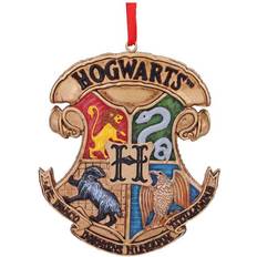 Colgante Decoraciones de Navidad Harry Potter Hogwarts Crest Hanging Adorno de Árbol de Navidad 8cm