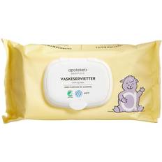 Servietter & Vaskeklude Apotekets Baby Vaskeservietter 60 stk