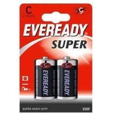 Eveready Energizer Battery Super Heavy Duty C/R14 2 pcs