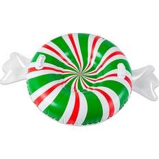Slitte BigMouth BigMouth Inc. Snow Sleds Multi Green & Pink Peppermint Snow Tube