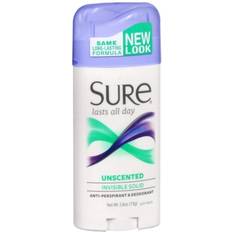 Sure Toiletries Sure Invisible Solid Anti-Perspirant & Deodorant Unscented 2.6 []