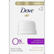 Dove Deodorant Refills Refill Kit Coconut + Jasmine, 1.13 oz, 2 Count