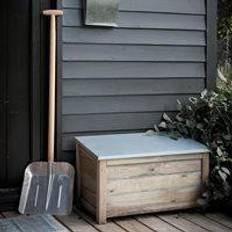 Aldsworth Outdoor Storage Box with Zinc Top