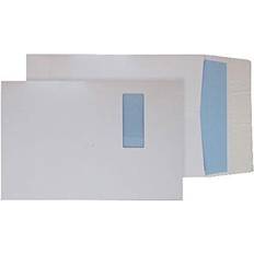 Purely Packaging Window Peel & Seal Gusset Pocket 324x229x25mm 140gsm 125-pack