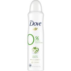 Toiletries Dove 4 Oz. 0% Aluminum Deodorant Spray In Cucumber & Green Tea White