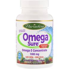 Paradise Herbs Omega Sure Omega-3 Concentrate 60 st