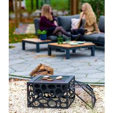 Redfire Braciere Con Griglia Per Barbecue Mikor Nero Cod MXL 56078