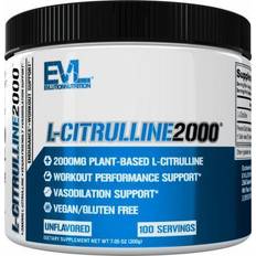 Evlution Nutrition L-Citrulline2000 Unflavored 100 Servings Nitric Oxide Boosters