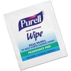 Wipes Skin Cleansing Purell Premoistened Sanitizing Hand Wipes, 5 7, 100/Box