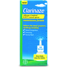Nasal Clarinaze Allergy Control 0.05% 18g Nasal Spray