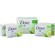 Dove Oily Skin Bar Soaps Dove Go Fresh Touch Beauty Cream Bar 4-pack