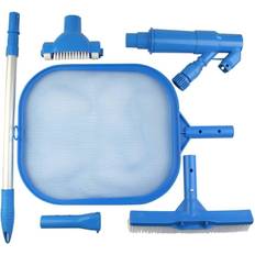 Pools Summer Fun Bodensauger-Set Standard 6-teilig Blau Weiß Silber
