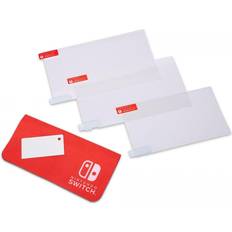 Protecteurs d'Écran PowerA Pack 3 Protecteurs d'écran anti-reflets sous licence pour Nintendo Switch/Lite/OLED