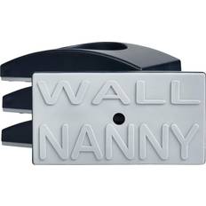 Child Safety Wall Nanny 4-Pack Pressure Mount Baby Gate Protectors In Black Black 4 Pack