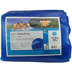 Summer Fun Pool Solar Cover Round 300 cm PE Blue