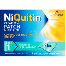 Nicotine patches NiQuitin Clear Patches 7pcs