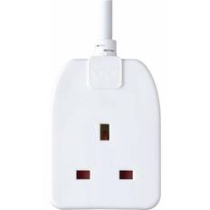 Single socket extension lead Masterplug BOG10-WSD Single Socket Extension Lead