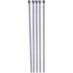 Silver Cable Management Cable Ties Standard Silver 300mm Pack Of 20