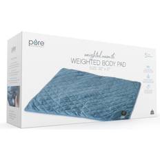 Massage & Relaxation Products Pure Enrichment Large Weighted Heated Pad Blue