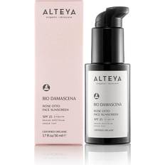 Alteya Organics Rose Otto Face Sunscreen Cream Bio Damascena Spf25 50Ml