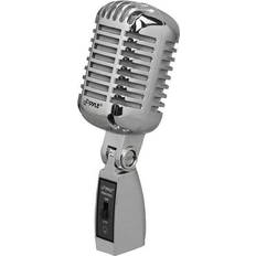 Retro mikrofoner Pyle PDMICR68SL Classic Die-Cast Metal Retro-Style Dynamic Vocal Microphone Out of Stock PYLPDMICR68SL