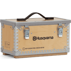 Husqvarna Löv- & Gräsuppsamlare Husqvarna Batteribox Trä